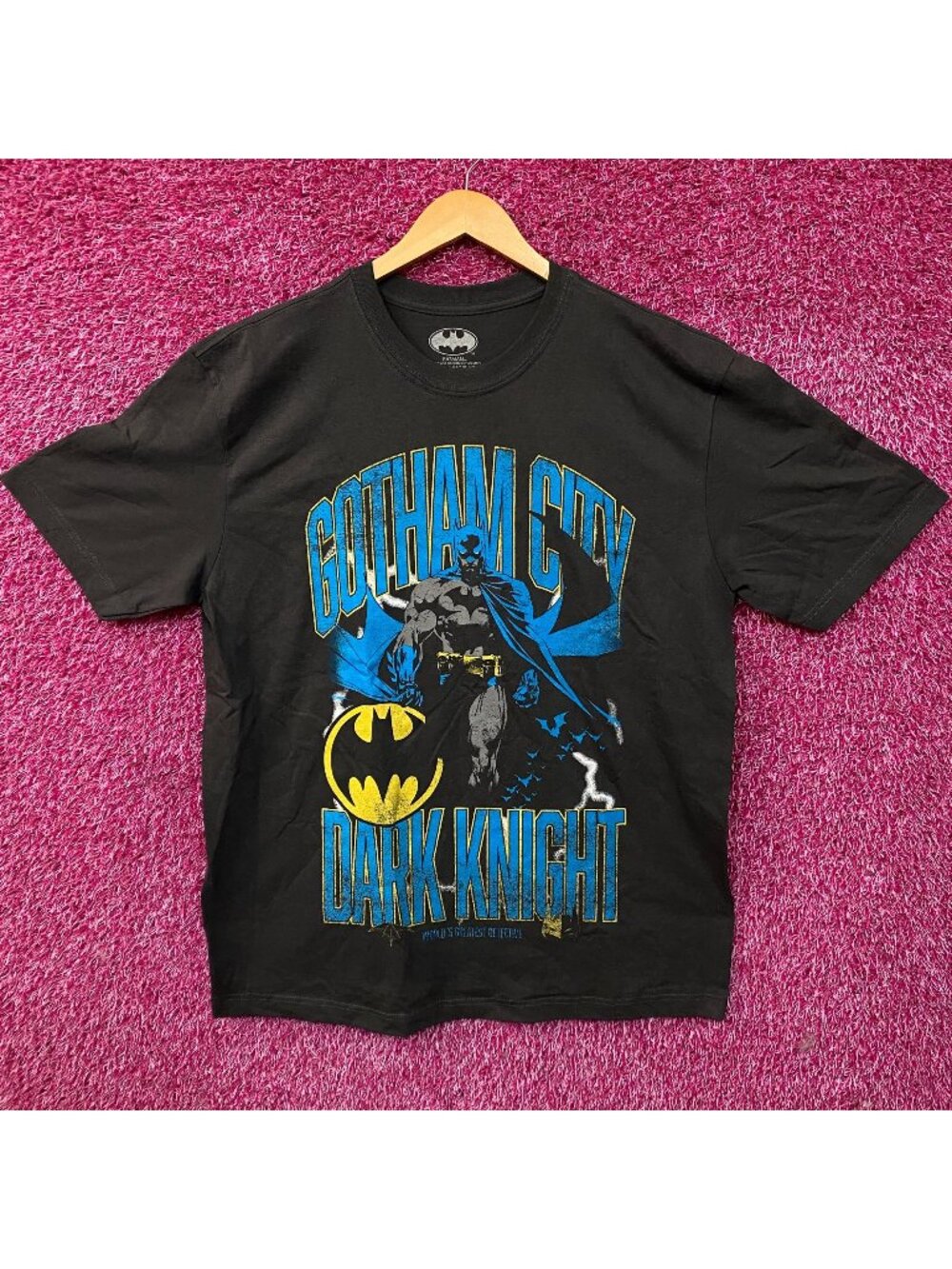 DC Gotham City The Dark Knight Batman Graphic T-Shirt Large